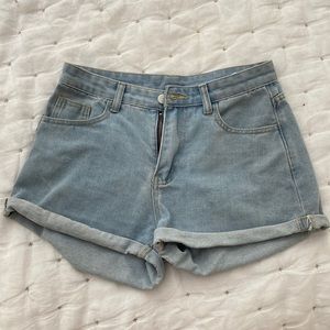 SHEIN denim shorts